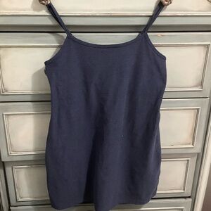 Women’s Beyond Yoga Short Tank Dress Skirt Athelic Active in Blue Color  size M